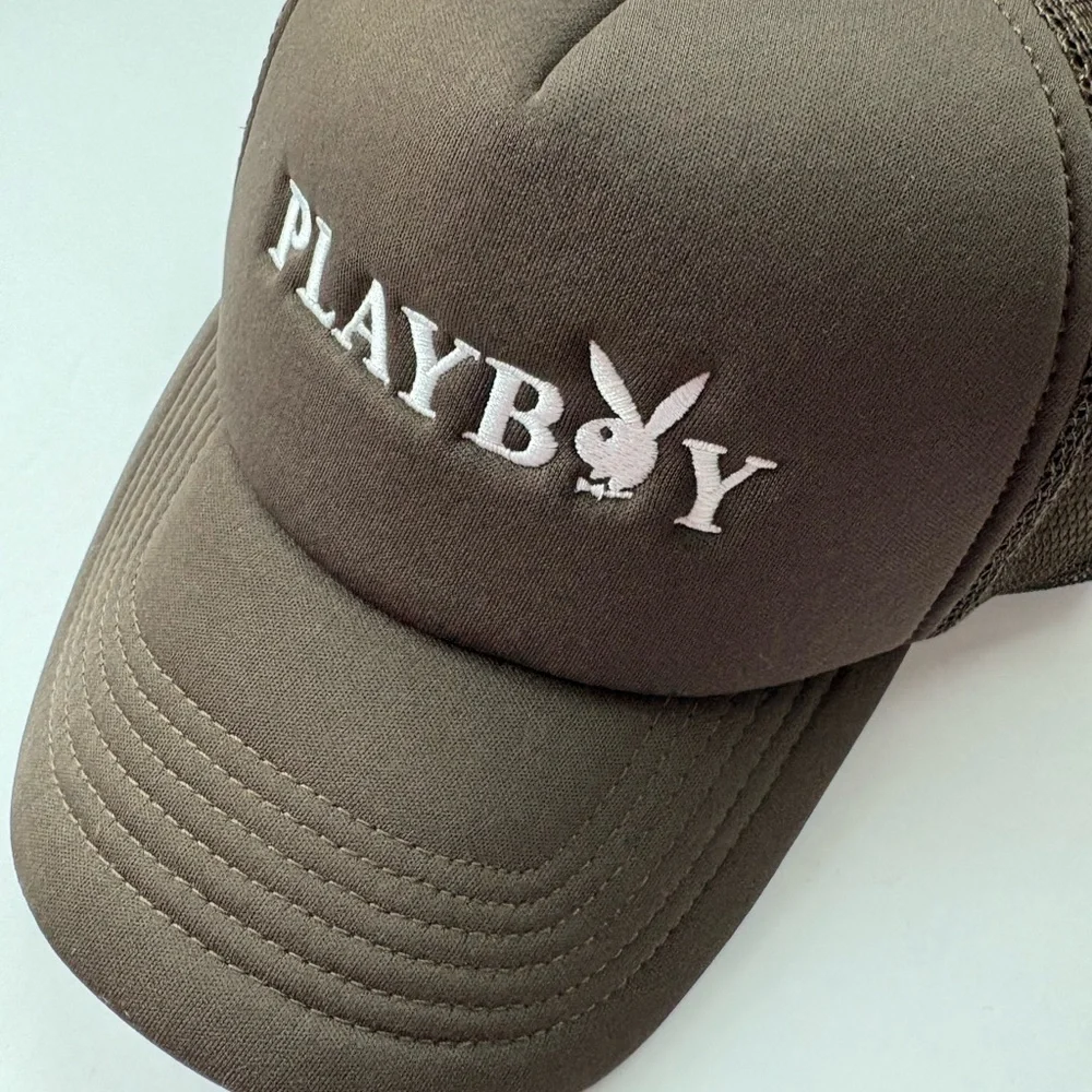 NWOT Outfitters Playboy Logo Trucker Hat
